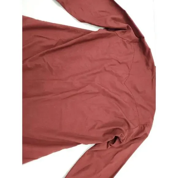 Vintage Men’s Medium Chute Red Maroon Western Pearl Snap Embroidered Wagon Shirt - Picture 15 of 15